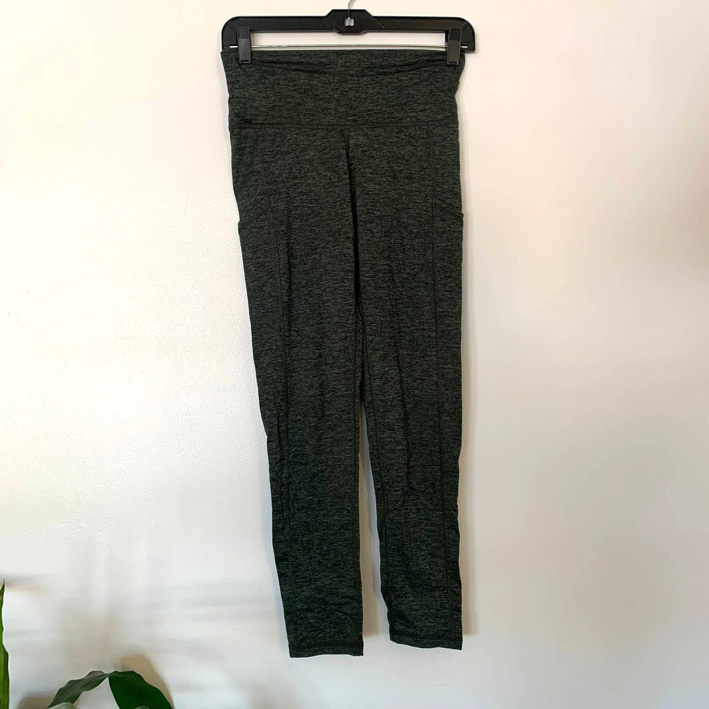 Aerie Soft Green Leggings Pockets Size Medium